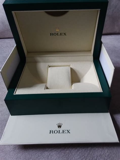 rolex watch box|empty rolex watch box.